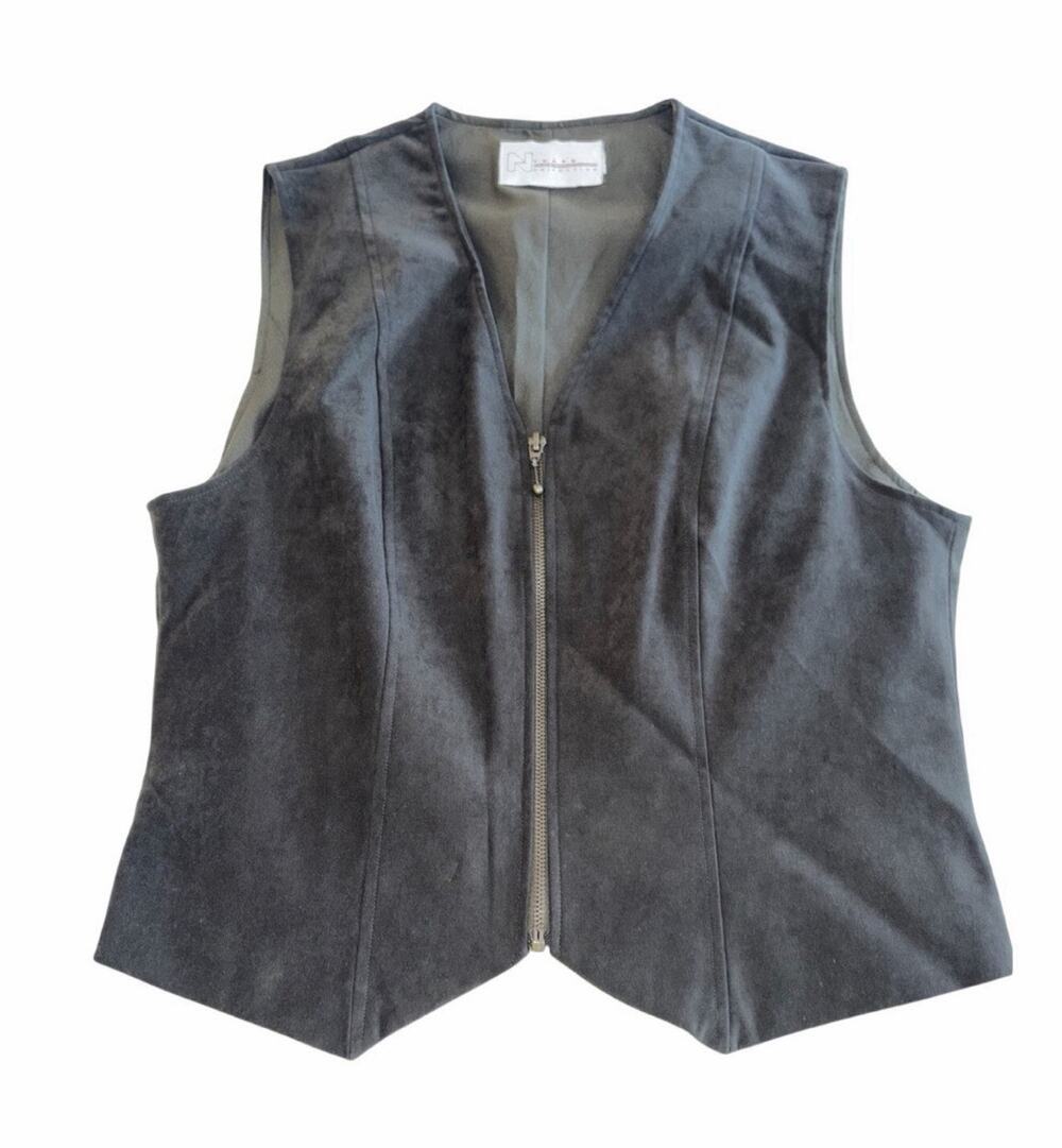 Women’s Vintage Nygard Vest Dark Green Medium